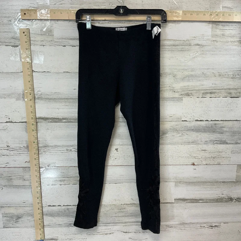 Black Pants Leggings Johnny Was, Size Xs