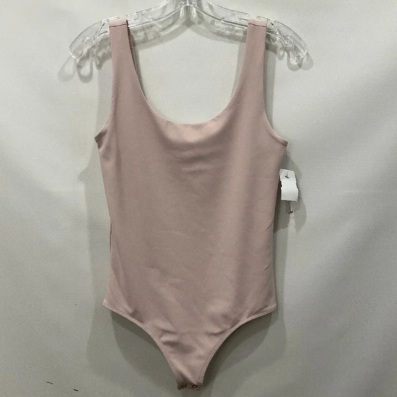 Dusty Pink Bodysuit Express, Size S