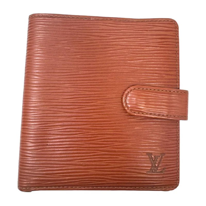 Epi Snap Bi-Fold Wallet Luxury Designer By Louis Vuitton, Size: Large