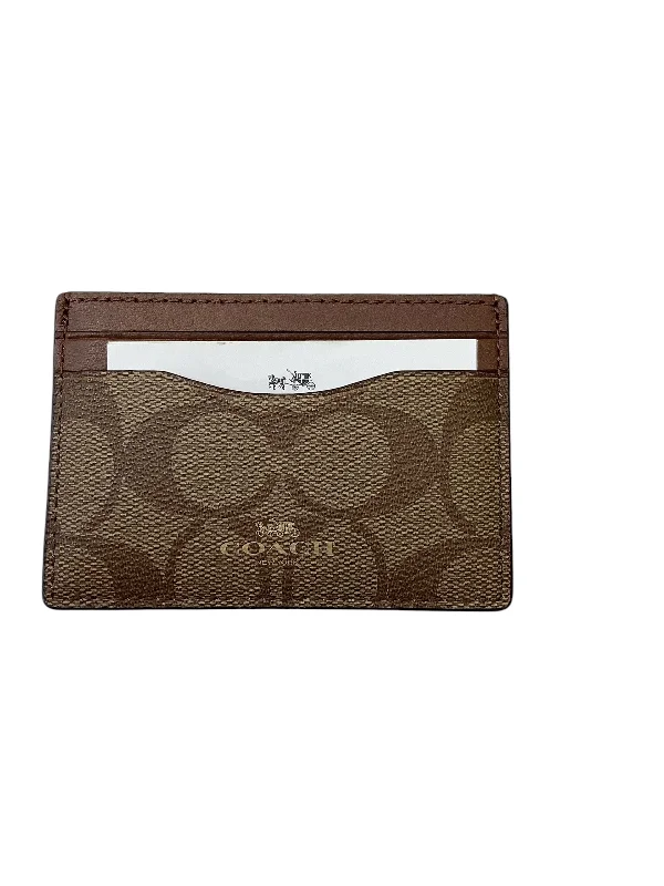 Wallet Designer By Coach, Size: Small