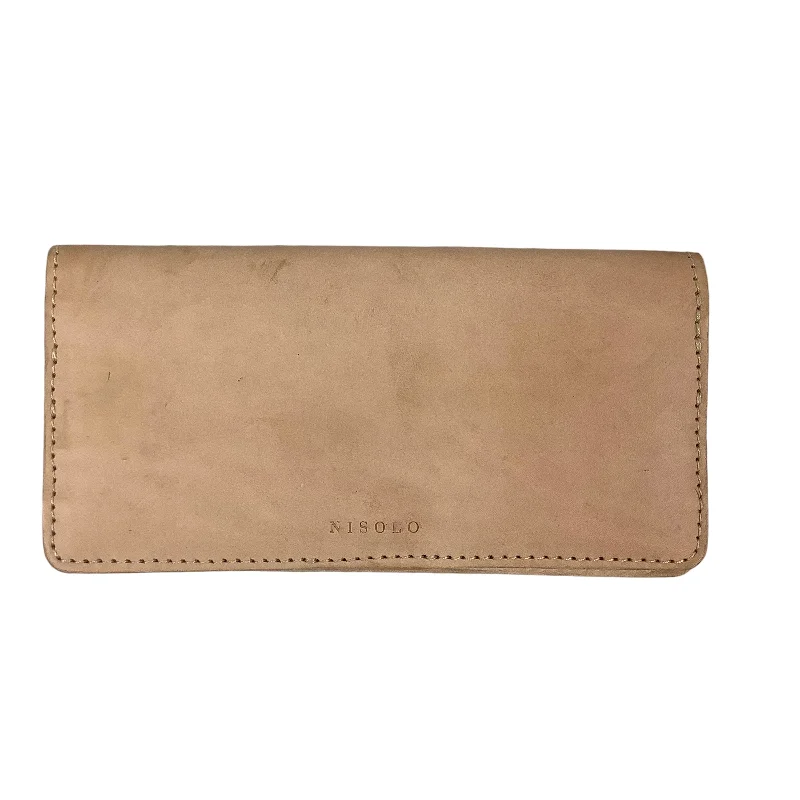 Wallet Leather By Cmc, Size: Medium