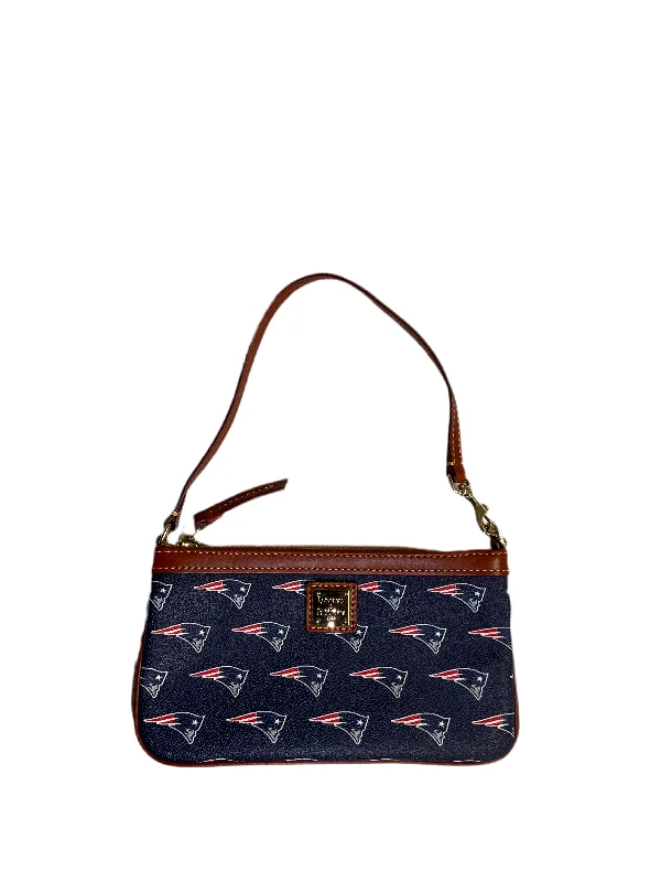 Wristlet Designer By Dooney And Bourke In Blue & Red, Size:Medium